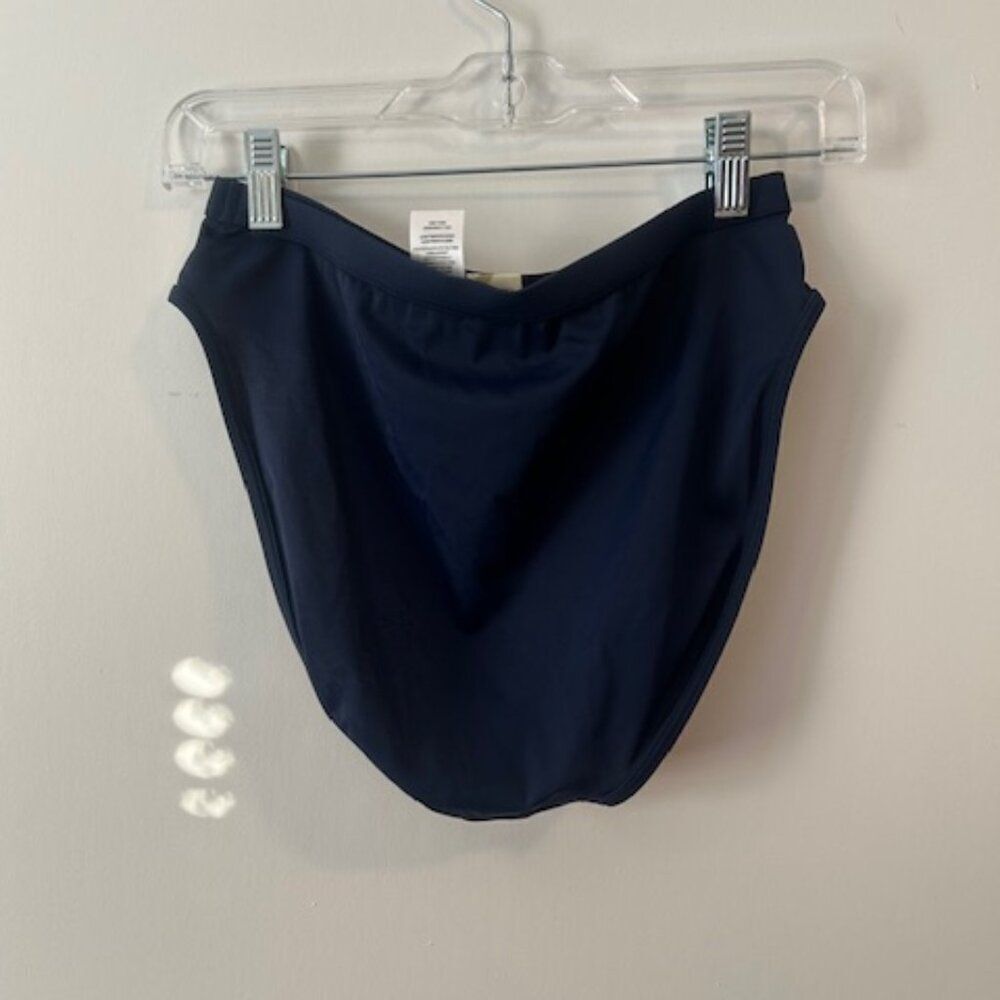 Islander Navy Blue bikini bottom swim wear, size 12